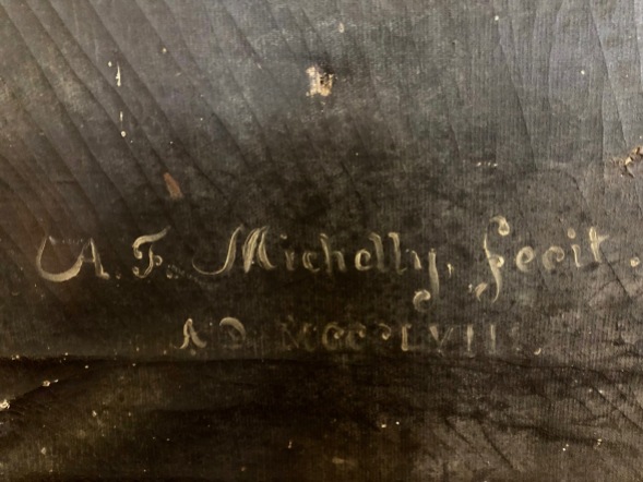 A. F. Michelly's signature